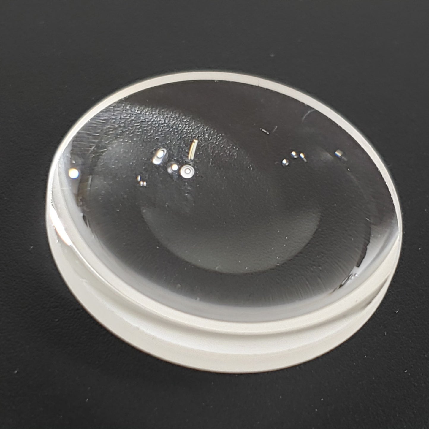 Oriel 4133 UV GRD Thermal Stable Optical Lens Fused Silica 1" dia 38mm FL