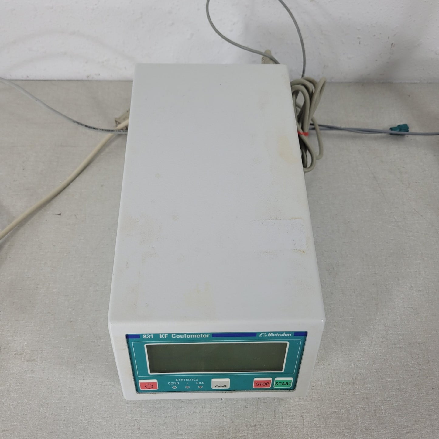 Metrohm 831 KF Coulometer Titration Device and Keyboard w/ 703 Ti Stand