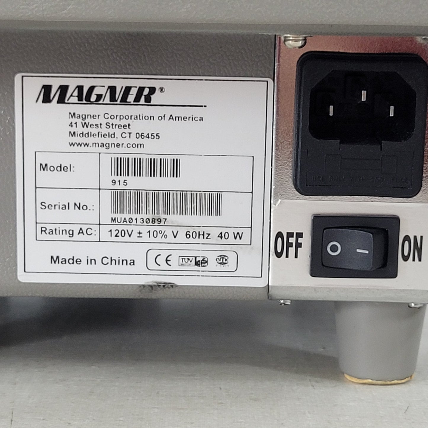 Magner 915 Automatic Coin Counter Batch Processing for US Currency Quarter Dime