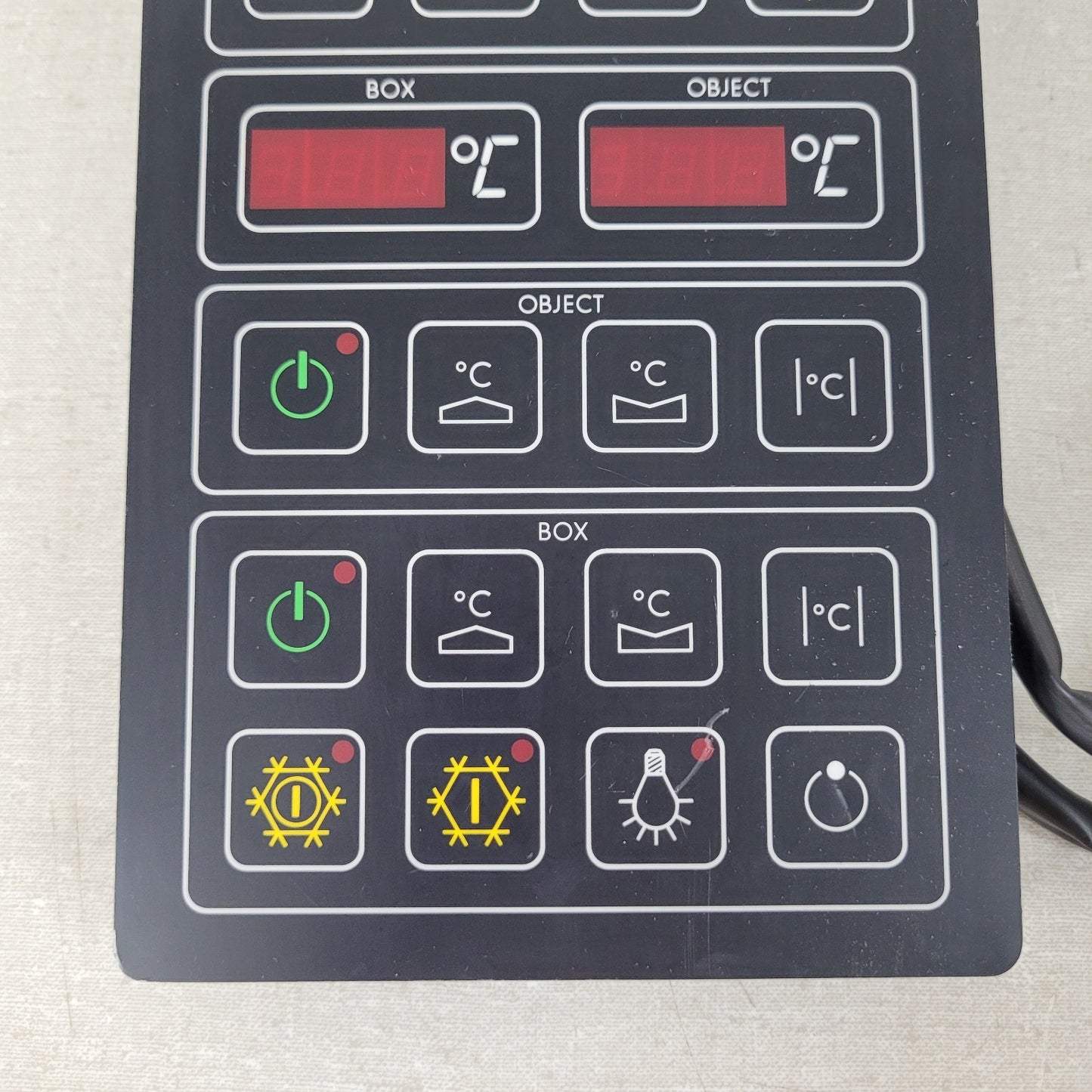 TESTED Vintage Leica Jung Frigocut 2800E Cryostat Main Digital Control Panel