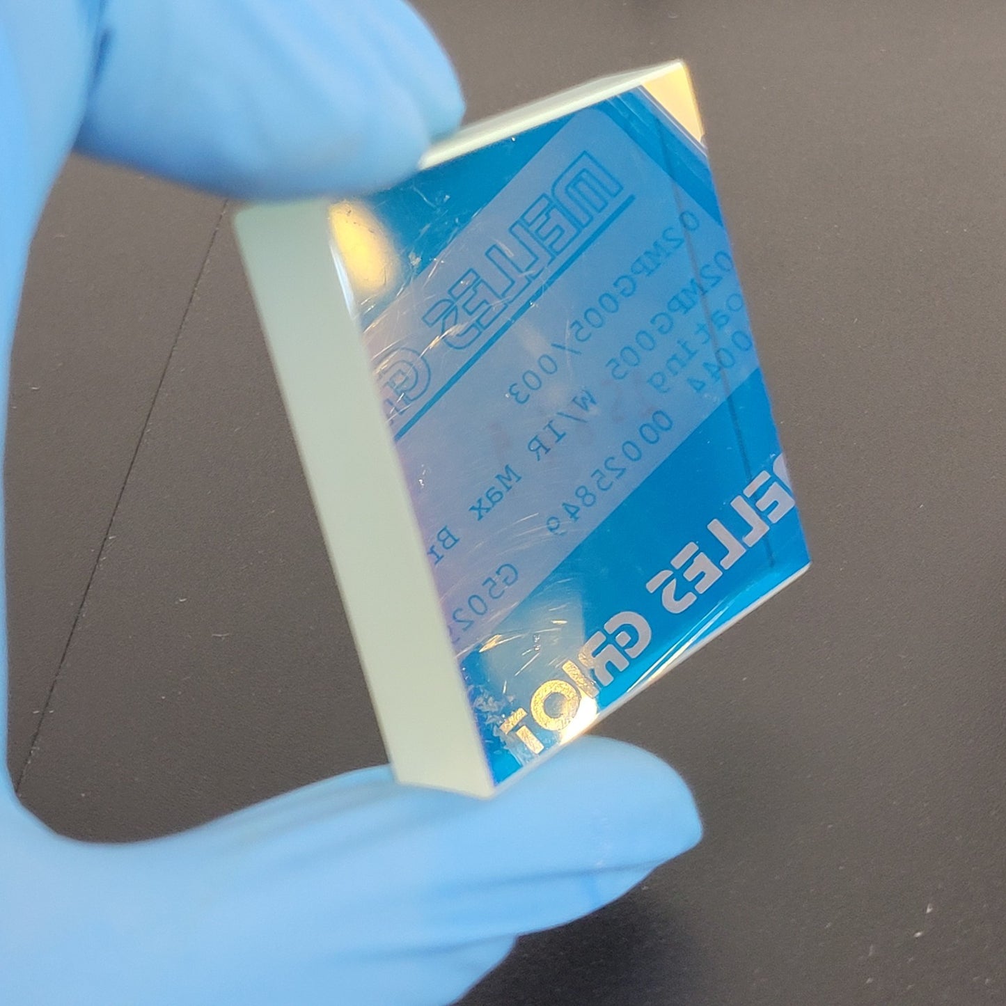 Melles Griot 02MPG005/ 003 5mm Square Zerodur Mirror IR Max Brite Coating 25849