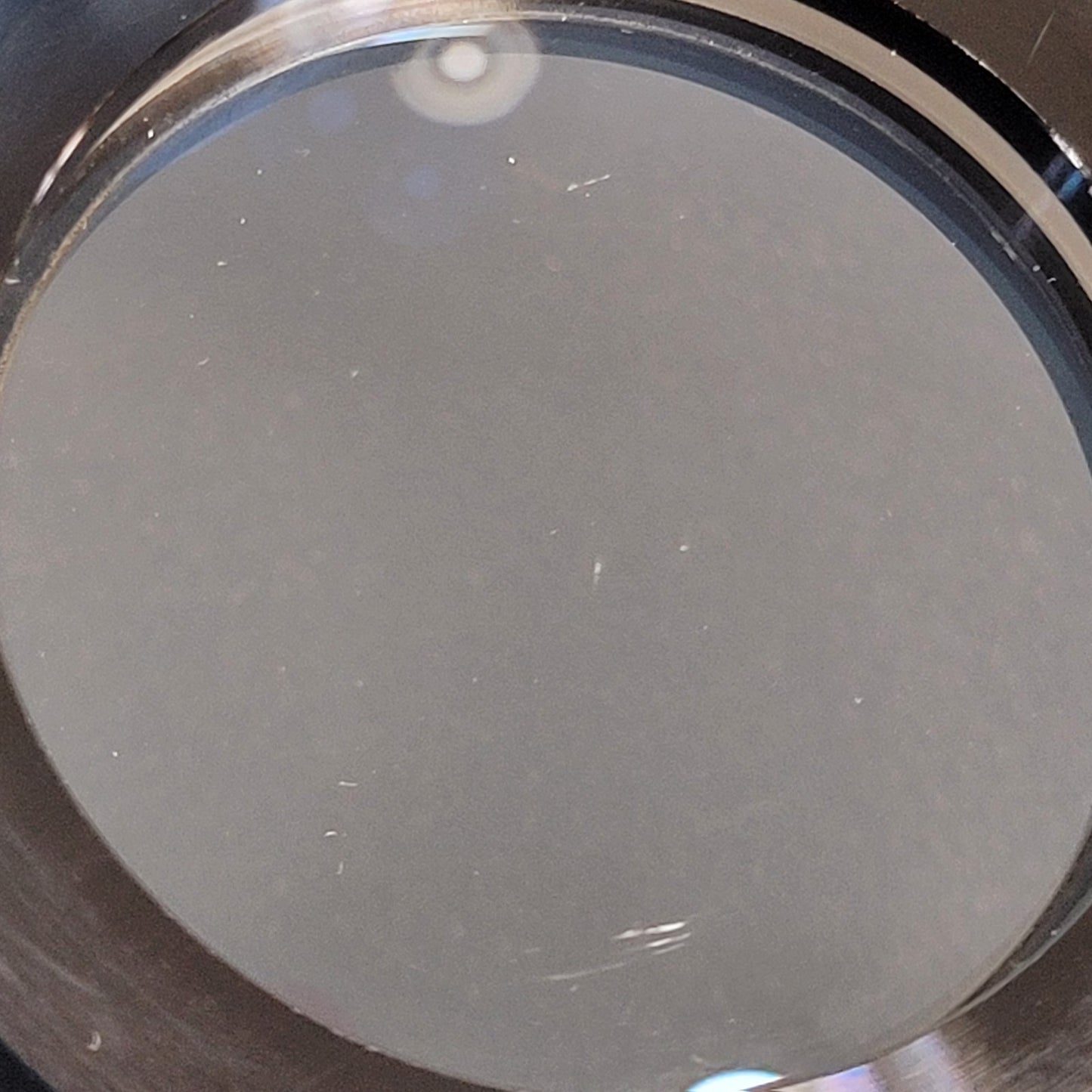 Melles Griot f/211mm 26mm Circular Convex Lens For Optical Applications