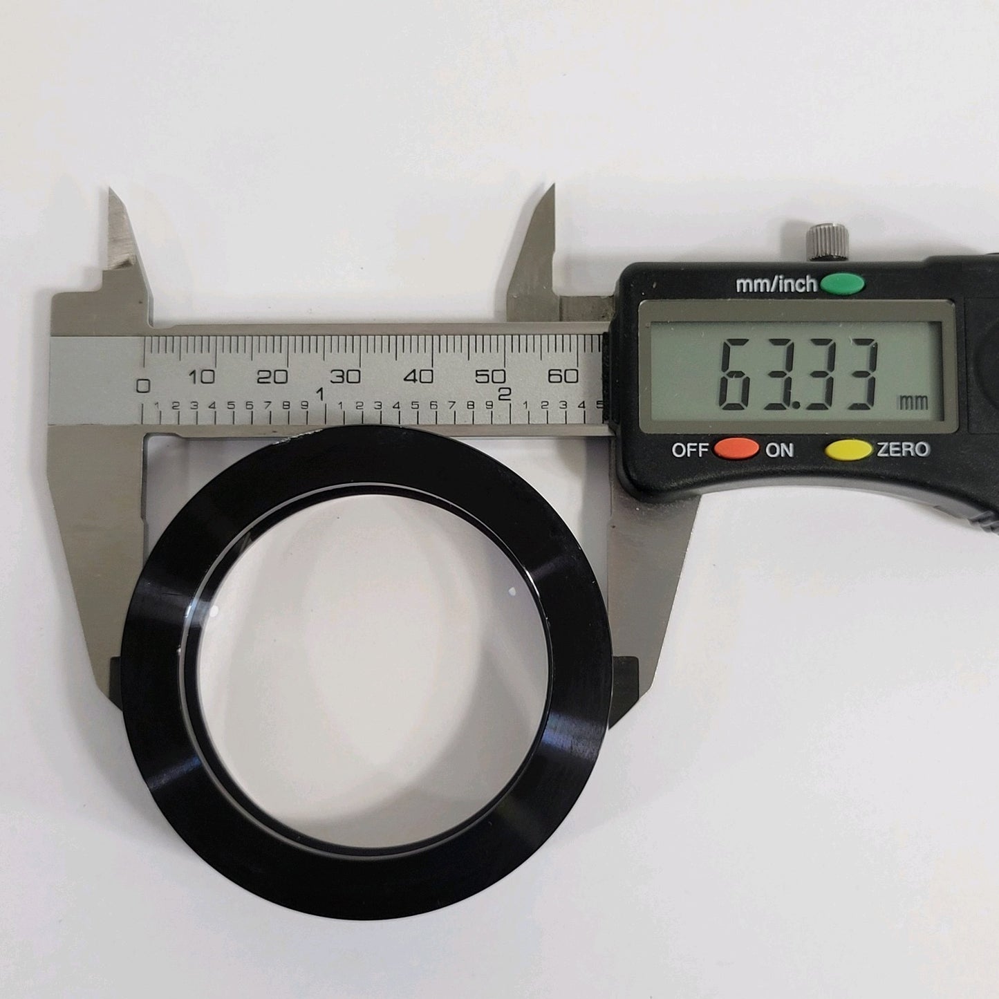 Melles Griot f/211mm 26mm Circular Convex Lens For Optical Applications