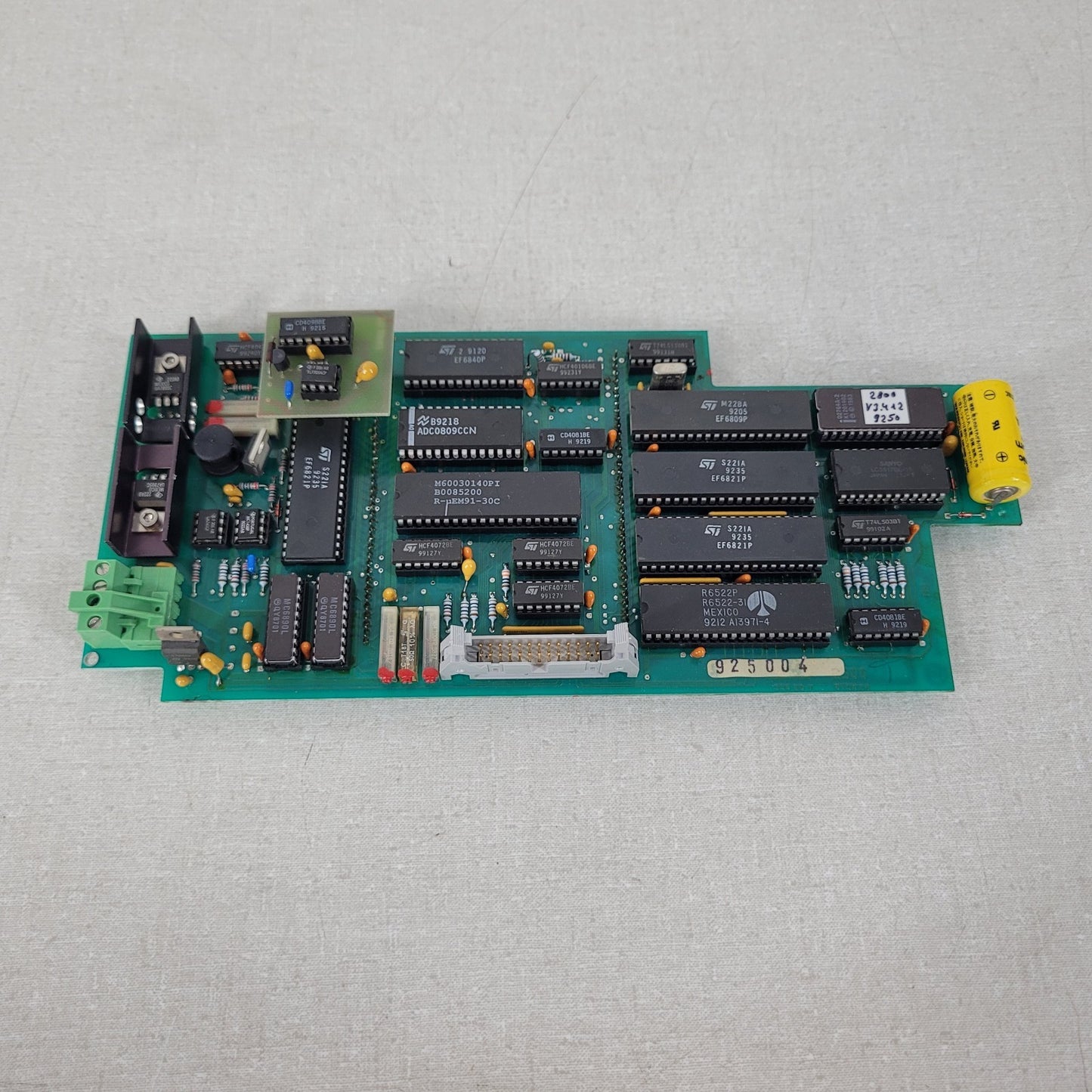 Leica Jung Frigocut 2800E Cryostat Main Control Panel Circut Board PCB ST S221A