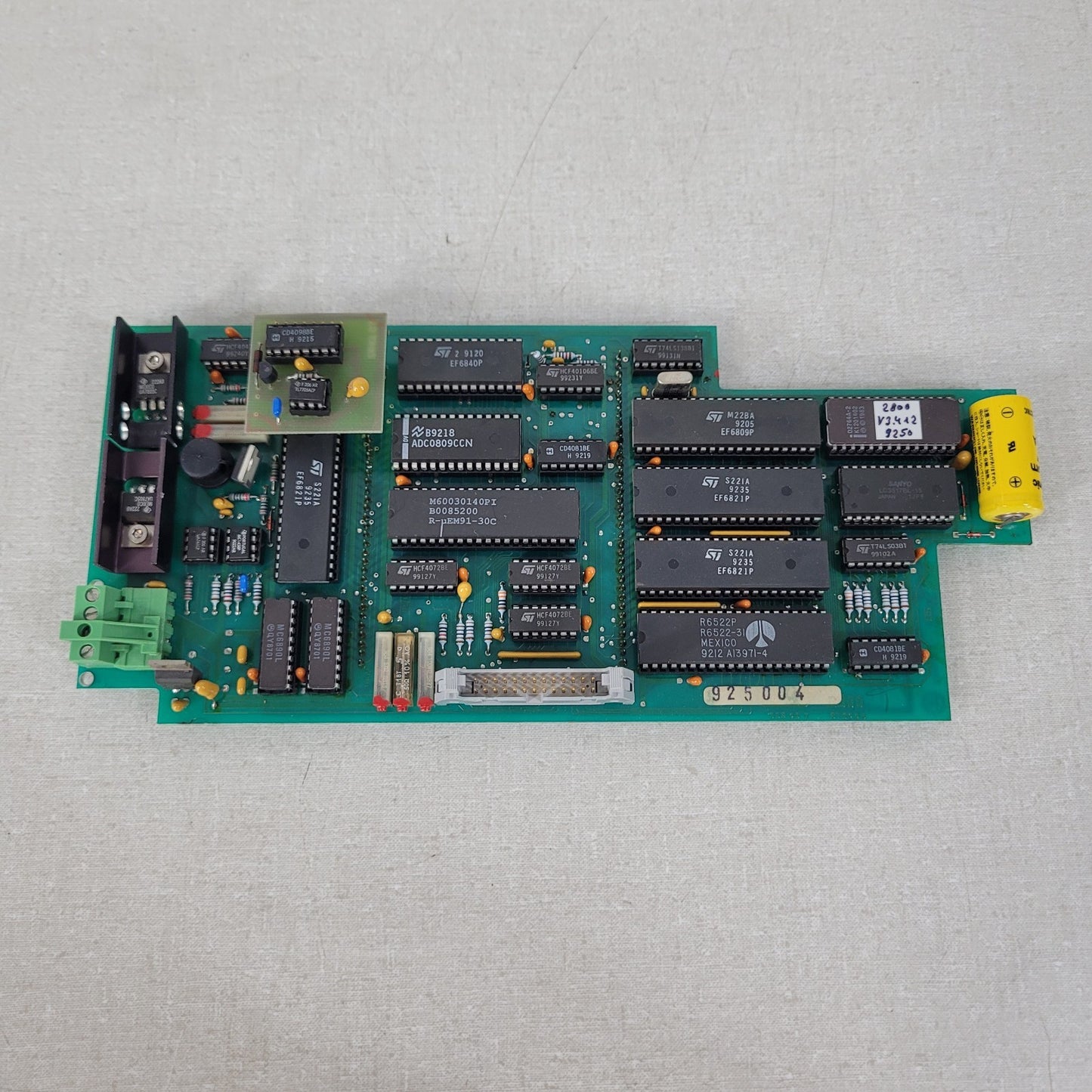 Leica Jung Frigocut 2800E Cryostat Main Control Panel Circut Board PCB ST S221A