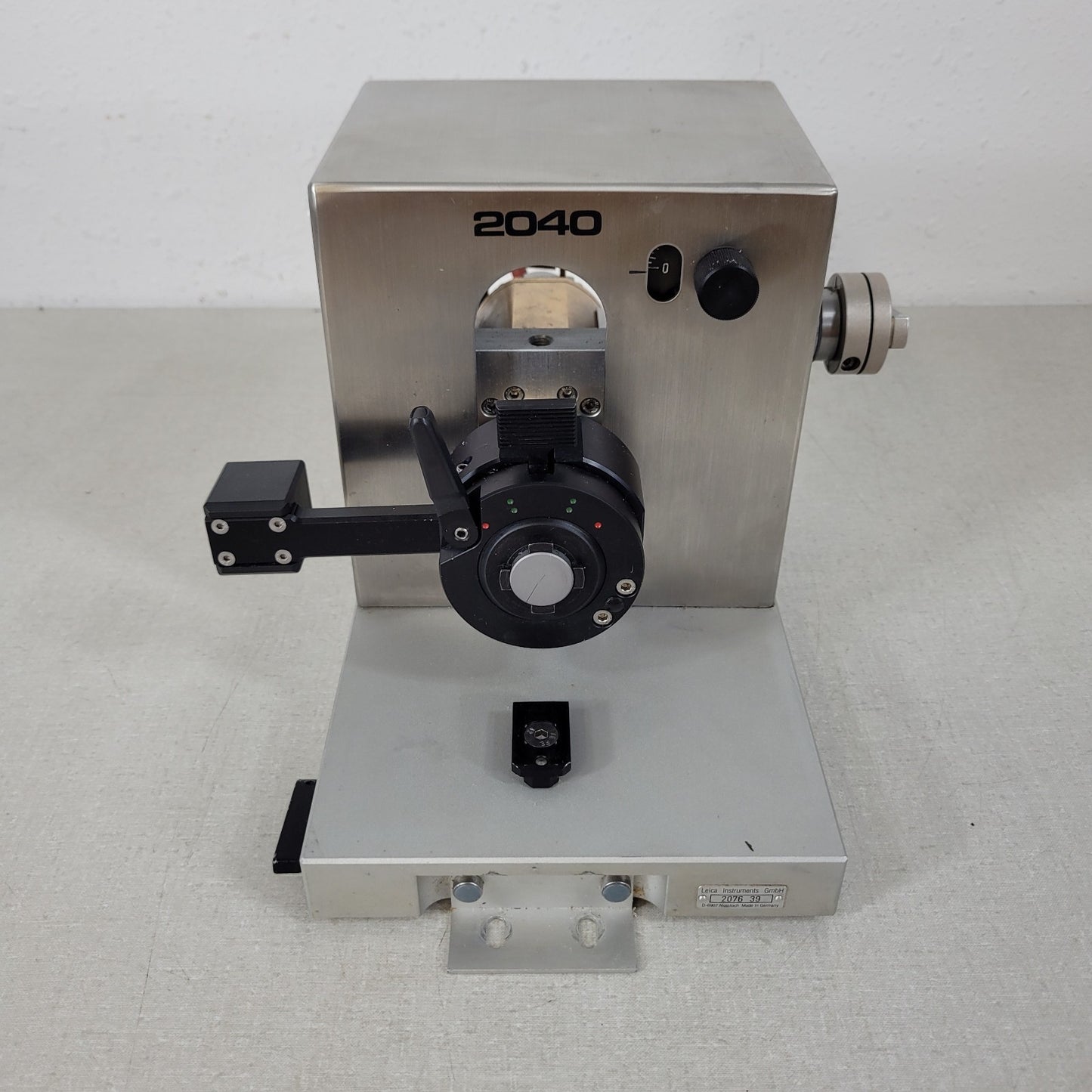 Leica 2800E Frigocut Cryostat 2040 Microtome Blade Head Assembly 0-60 µm