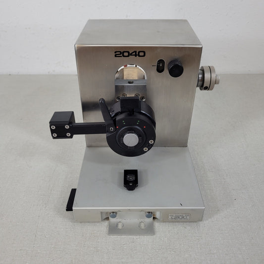 Leica 2800E Frigocut Cryostat 2040 Microtome Blade Head Assembly 0-60 µm