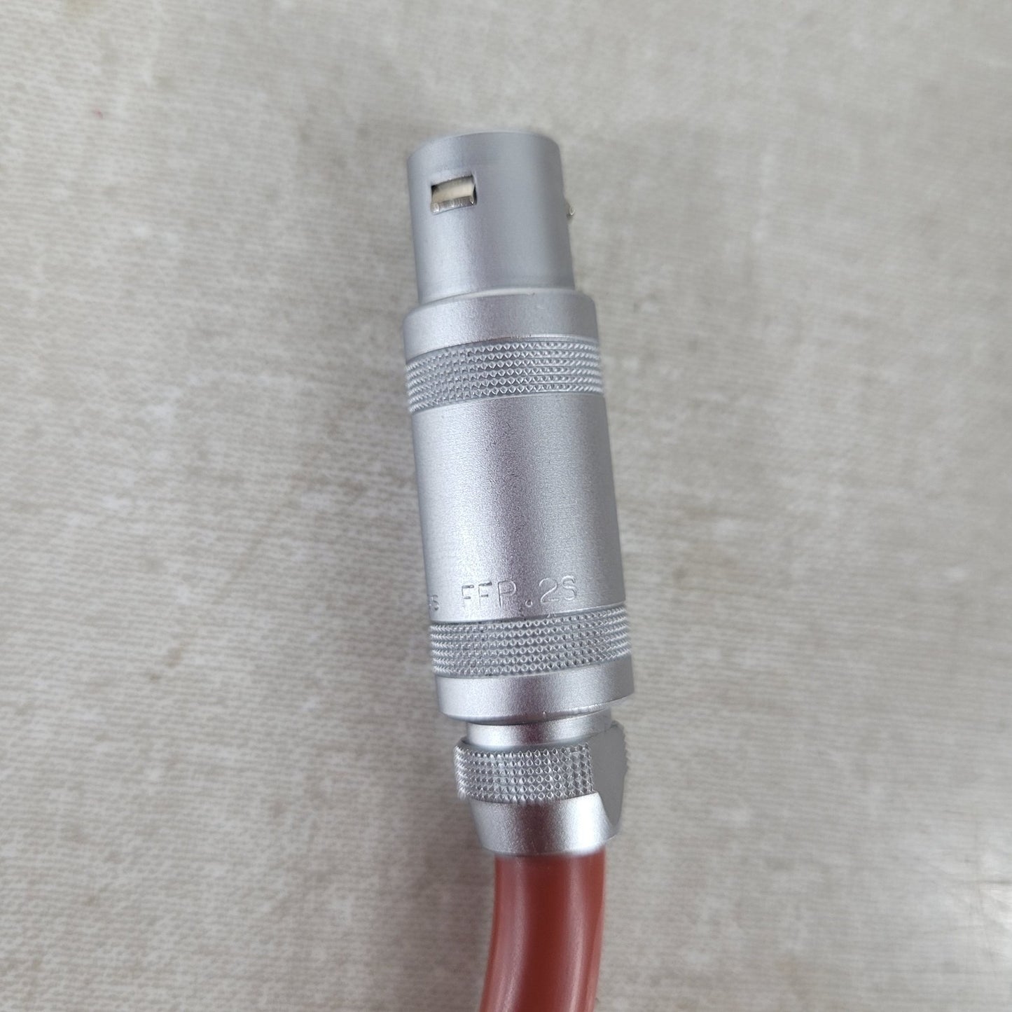 Lemo FFP.2S.250.CTAC52 5 Position Push Pull Coaxial Straight Plug