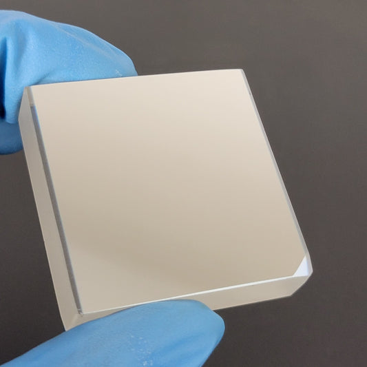 Melles Griot 13876 #2 38mm Square Optical Laser Dielectric Mirror 1mm Thick