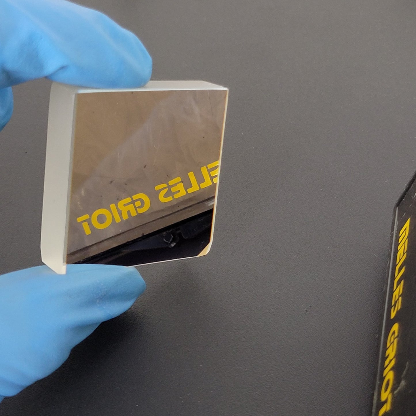 Melles Griot 13876 #2 38mm Square Optical Laser Dielectric Mirror 1mm Thick