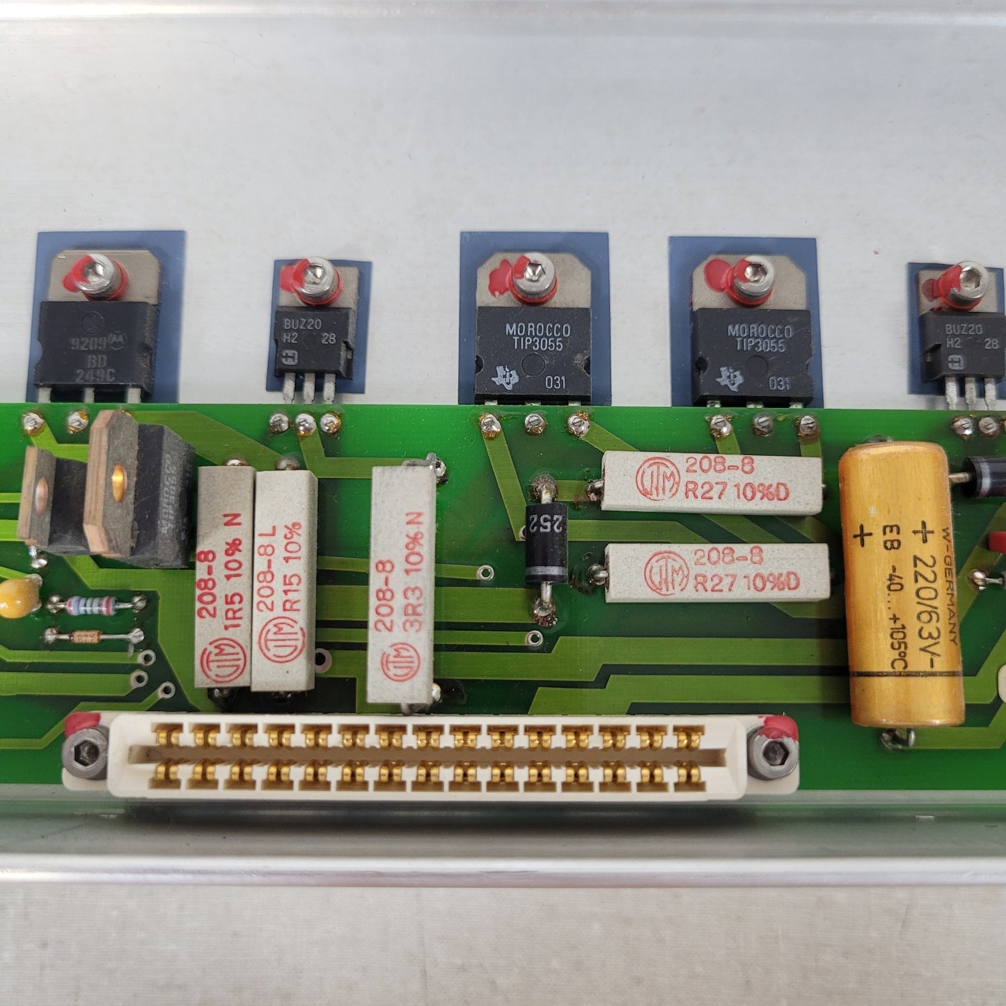 Leica Reichert Jung 039818027-881114 Cryostat Microtome PCB w/ Temperature Block