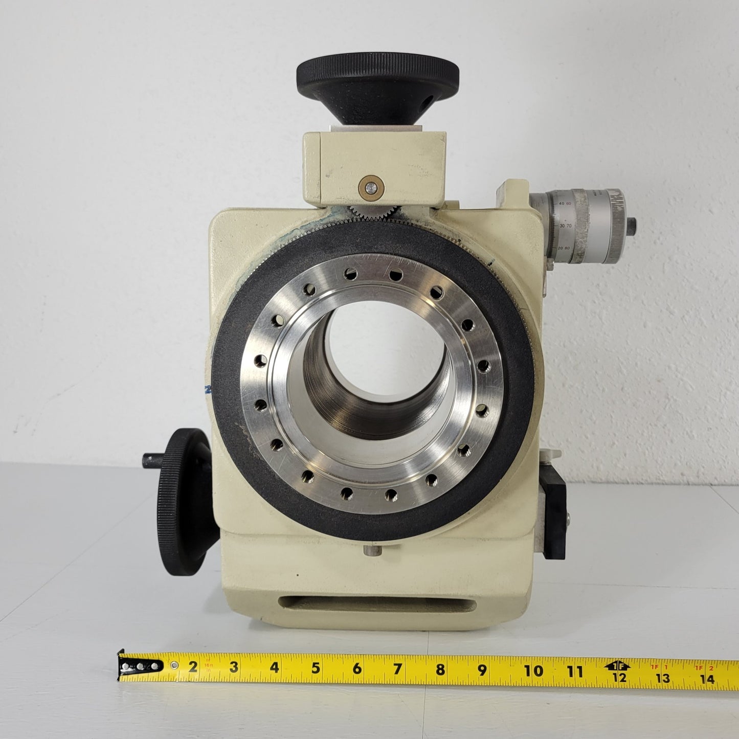 DN100CF 6" Conflat CF Precision Bellows XZr Translation Stage Ultra High Vacuum