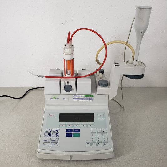 Mettler Toledo DL50 Graphix Titrator Solution Measurement w/ DL5X Extension Unit