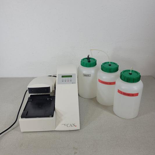 Tecan M8/2R Columbus Plus Microplate Washer Enzyme Assay Stripe-Wise Processing