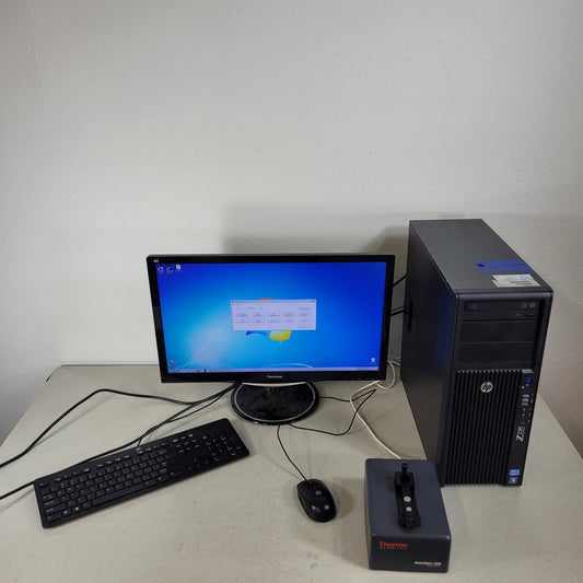 Thermo NanoDrop 3300 Optical Fluorospectrometer with Win 7 PC + Control Software