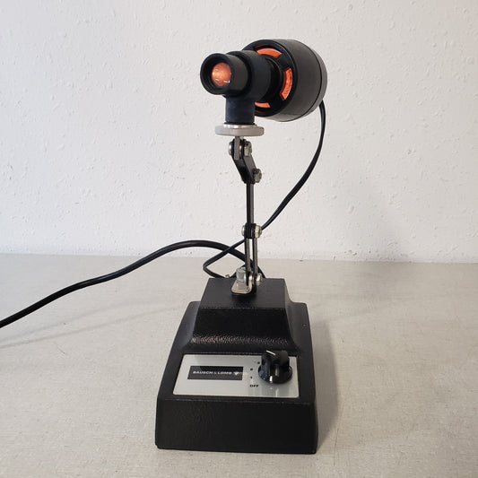 Bausch & Lomb 31-35-28 Illuminator & Transformer For Microscope Adjustable Stand