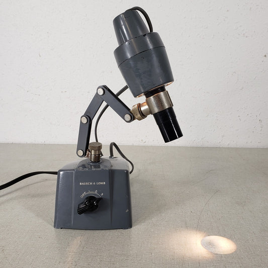Vintage Bausch & Lomb 31-33-53 Transformer & Illuminator For Microscope