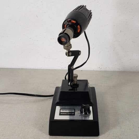Vintage Bausch & Lomb 31-35-30 Transformer & Illuminator For Microscope