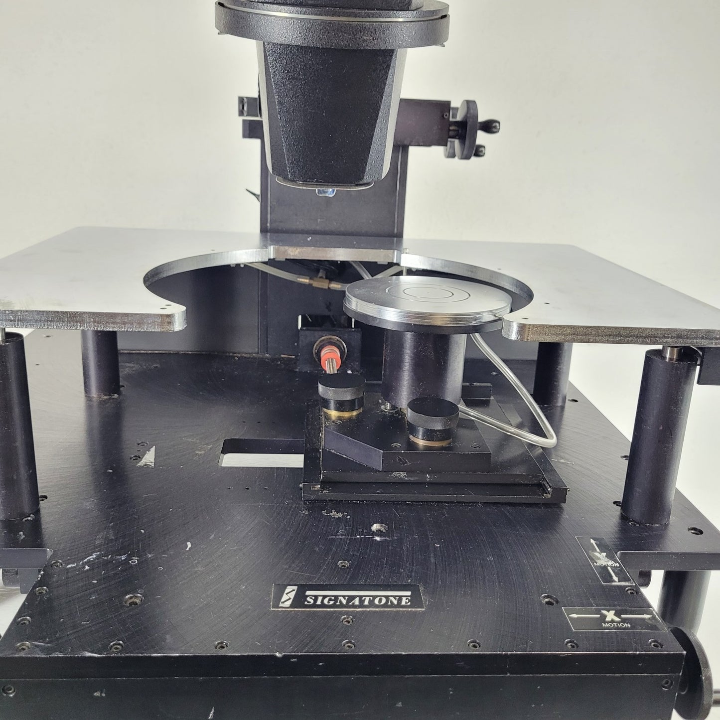Signatone S-1150A Probe Station Baush & Lomb StereoZoom 7 Wafer Vacuum