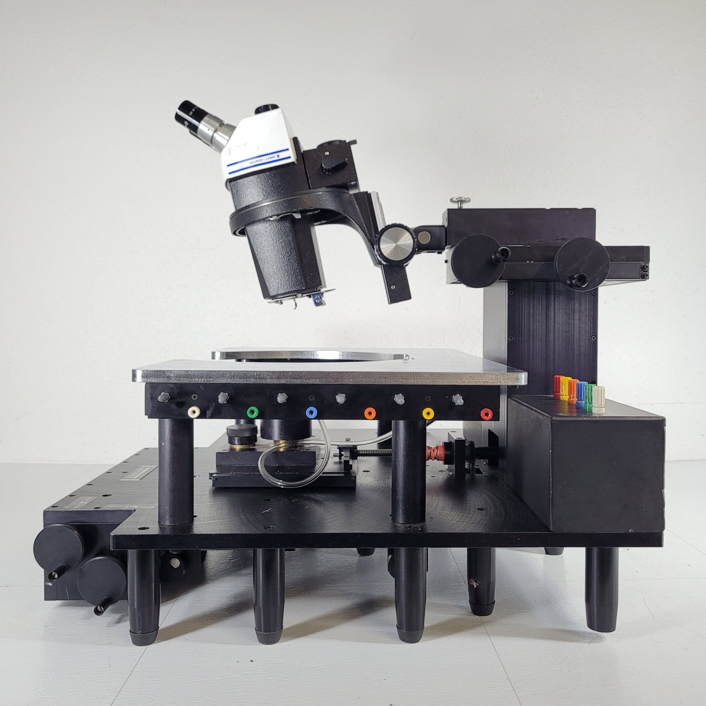 Signatone S-1150A Probe Station Baush & Lomb StereoZoom 7 Wafer Vacuum