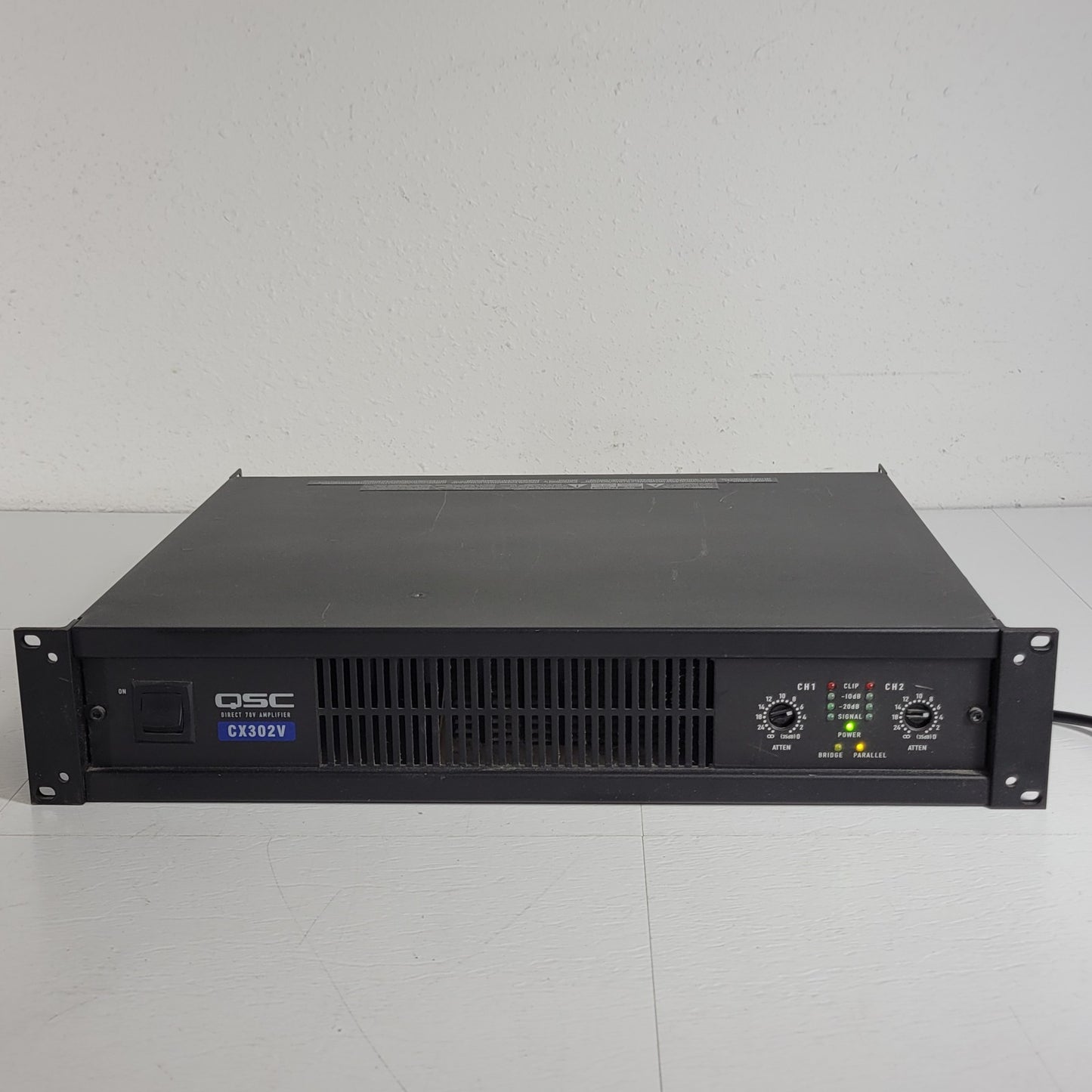 QSC CX602V 2-Channel Professional Power Direct 70V Amplifier 400W Powerwave Tech