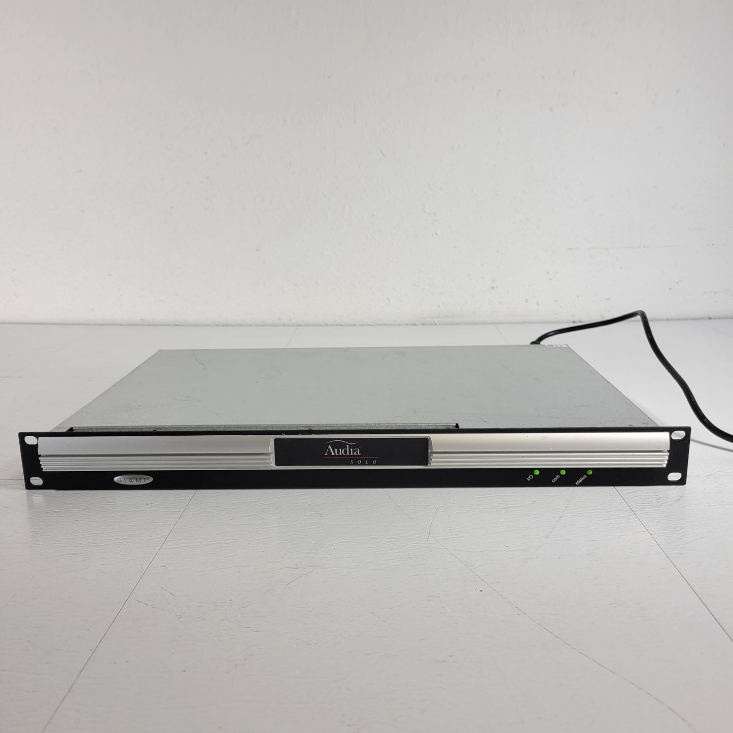 Biamp Audia Solo Audio Processor 12 x 4 Multi Channel Distribution Wall Rack
