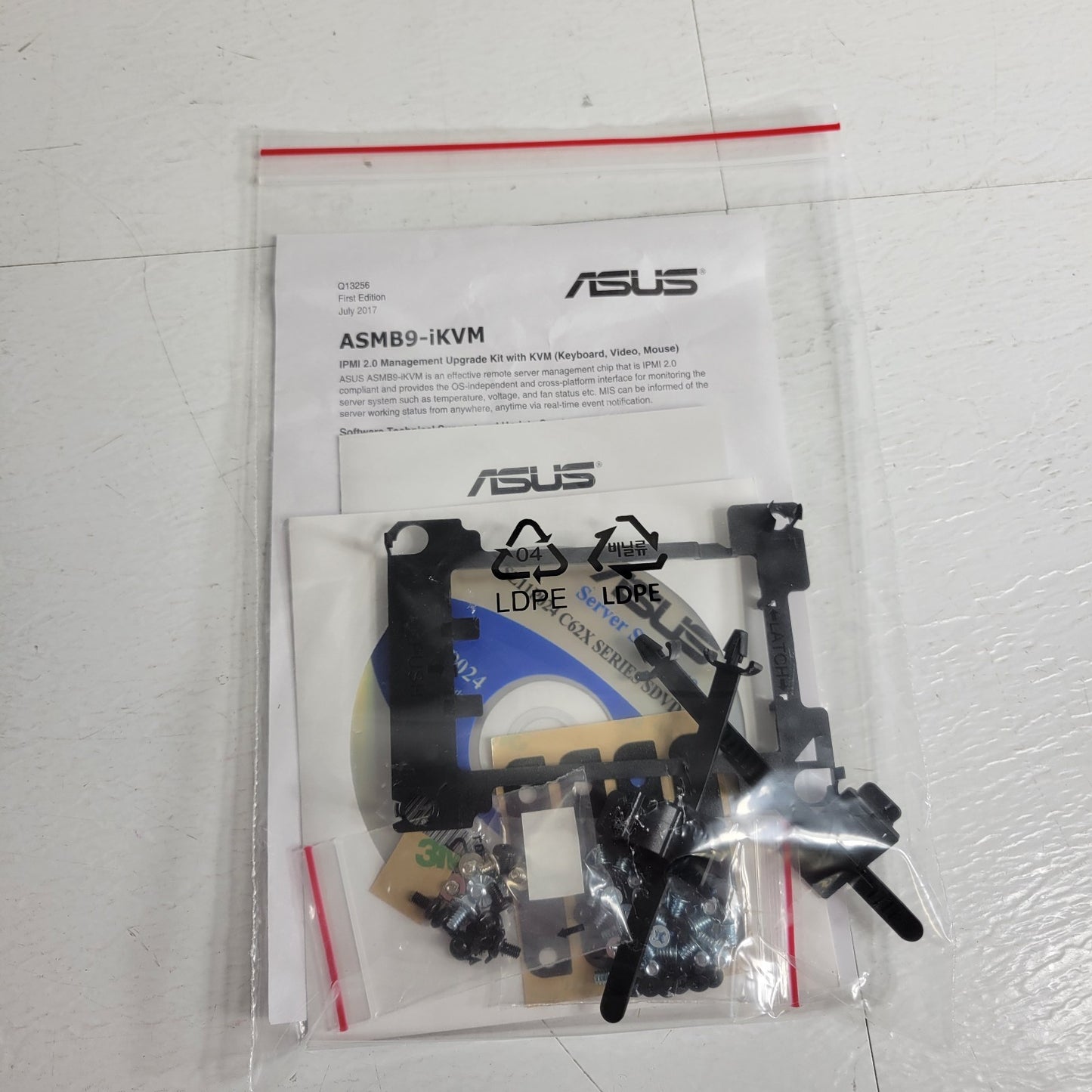 ASUS ASMB9-iKVM IPMI 2.0 Management Upgrade Kit w/ KVM and Server Software Cable