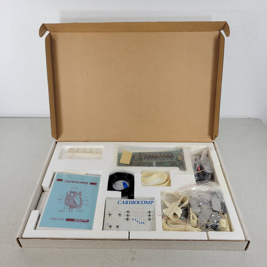 Vintage Intelitool Cardiocomp 7 for MS-DOS Computers Complete In OEM Box