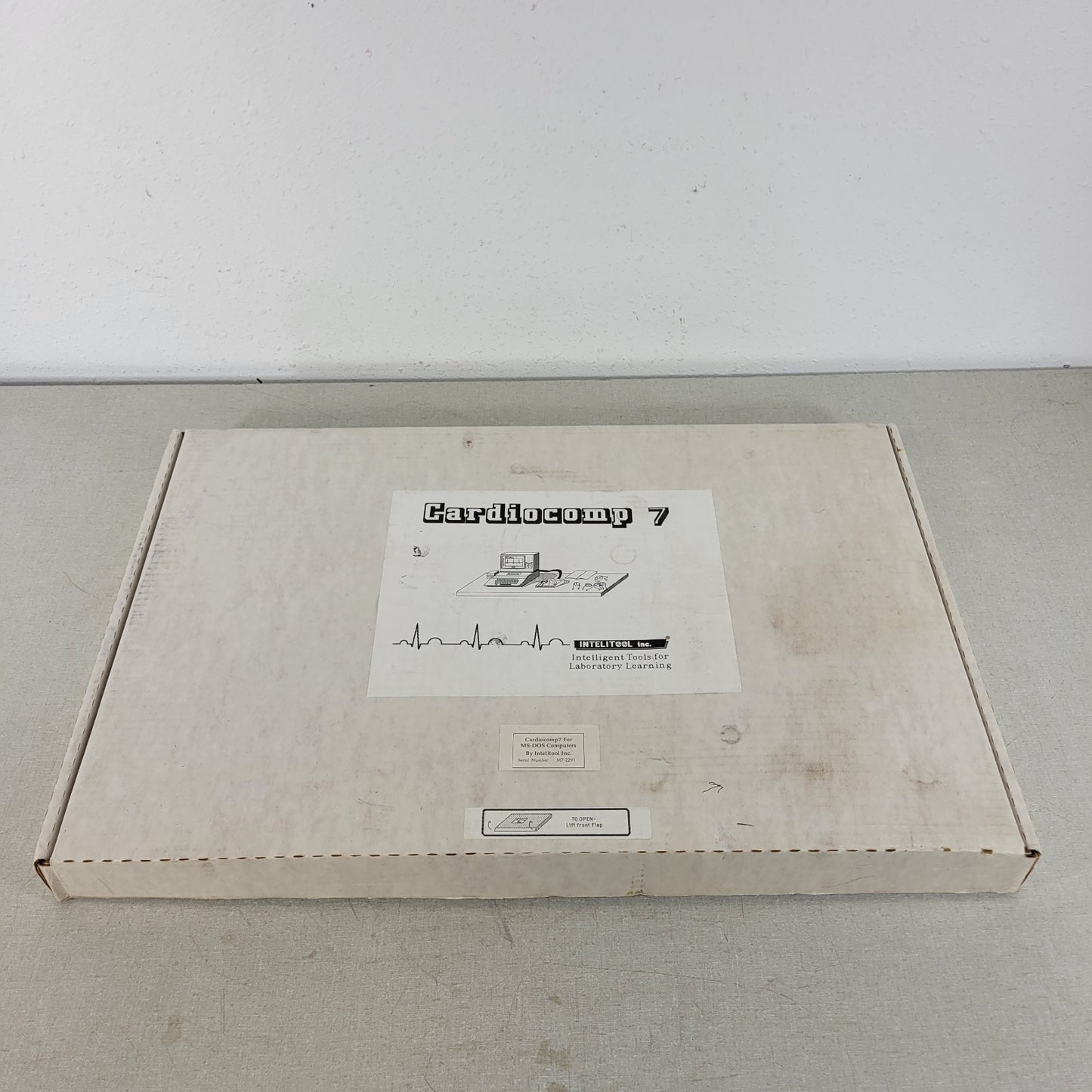 Vintage Intelitool Cardiocomp 7 for MS-DOS Computers Complete In OEM Box