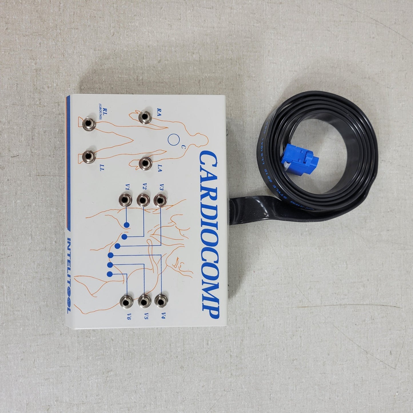 Vintage Intelitool Cardiocomp 7 for MS-DOS Computers Complete In OEM Box