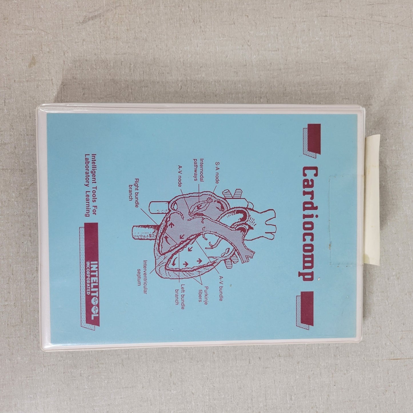 Vintage Intelitool Cardiocomp 7 for MS-DOS Computers Complete In OEM Box