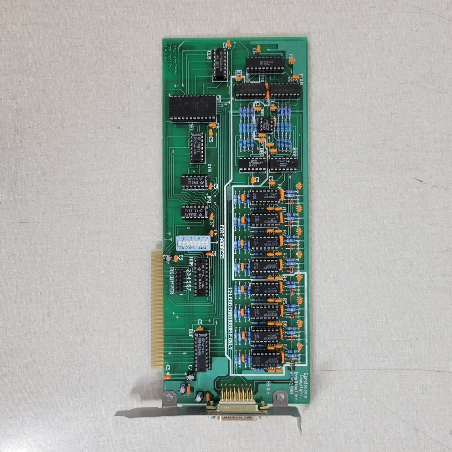 Vintage Intelitool Cardiocomp 7 for MS-DOS Computers Complete In OEM Box