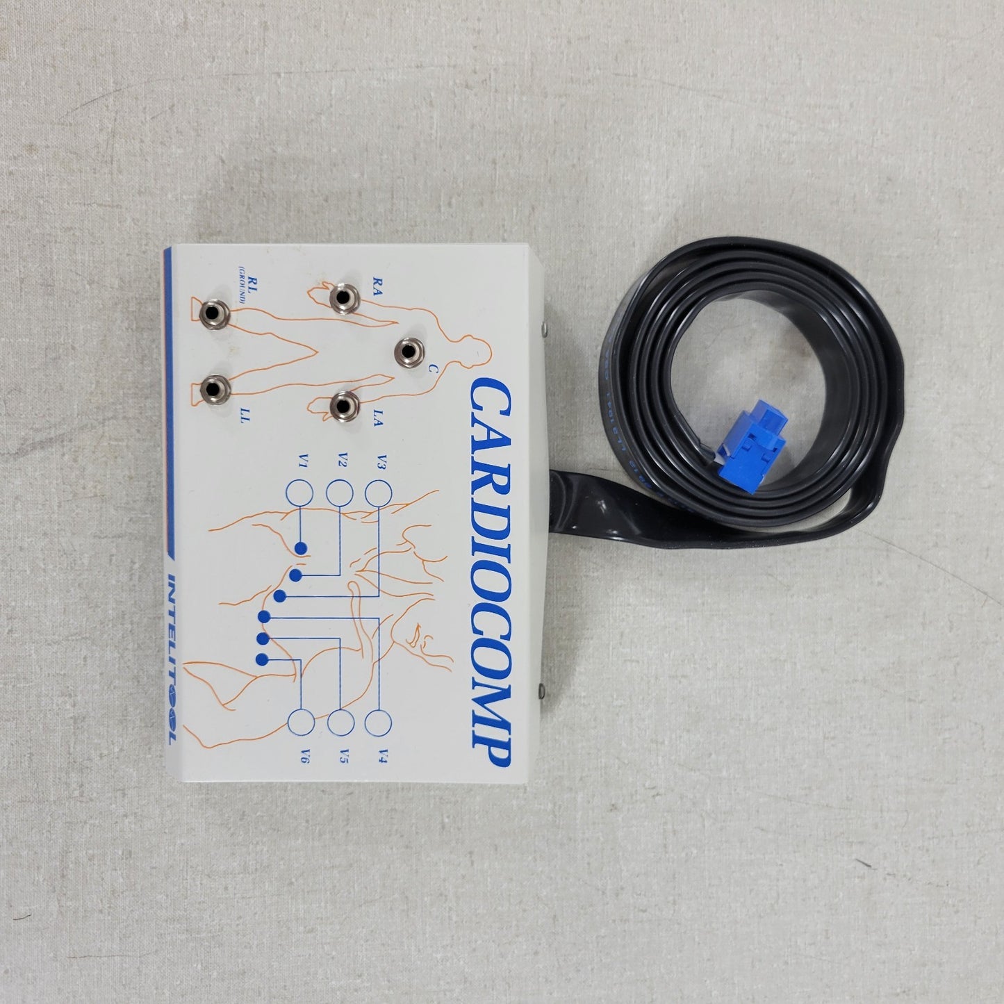 Vintage Intelitool Cardiocomp 7 for MS-DOS Computers OEM Box w/ Manual