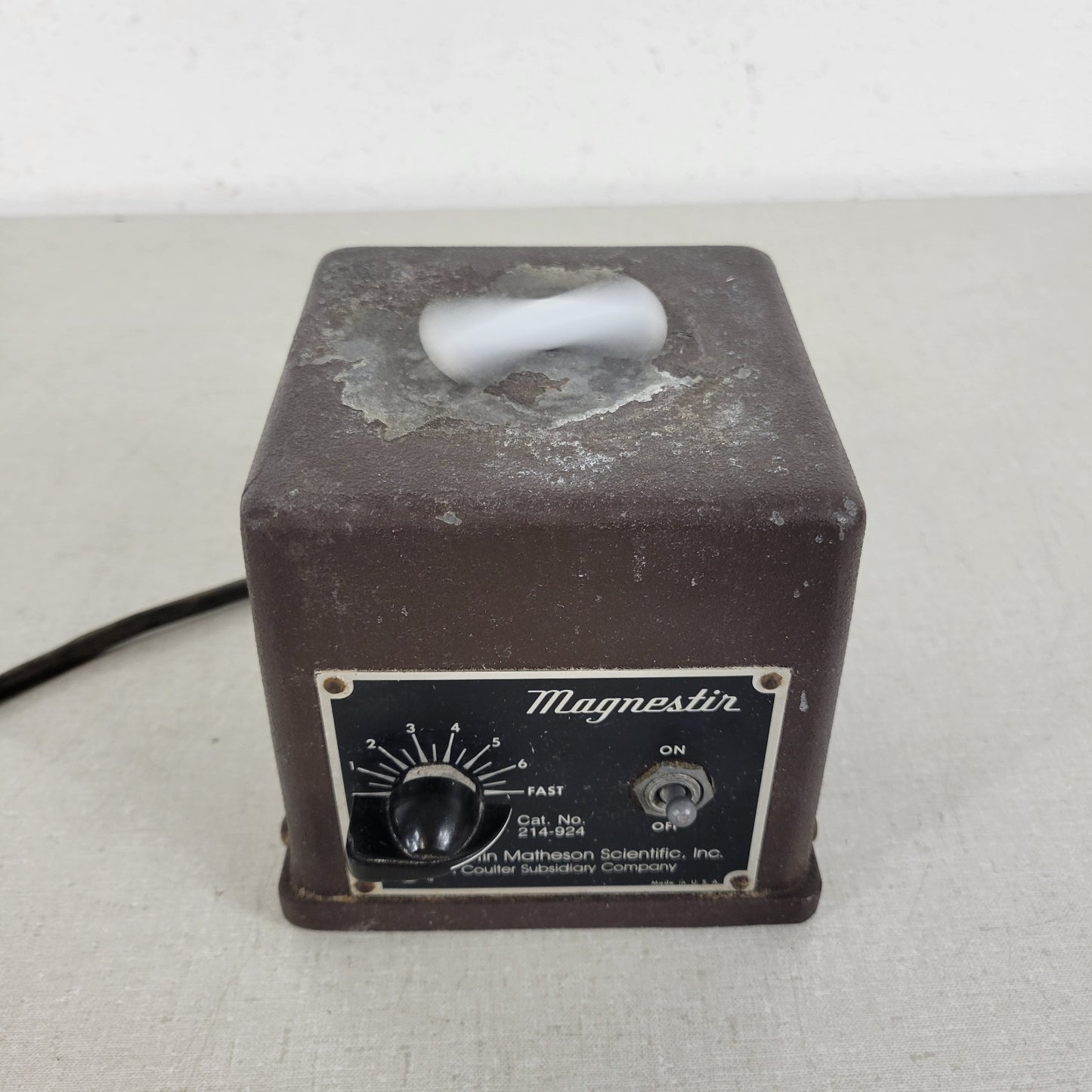 Vintage Catalog CMS Curtin Matheson 214-924 Magnestir Electric Magnetic Stirrer