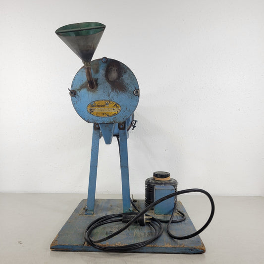 Tested Vintage Grain Mill Grinder Fargo Foundry Adjustable Speeds Variac