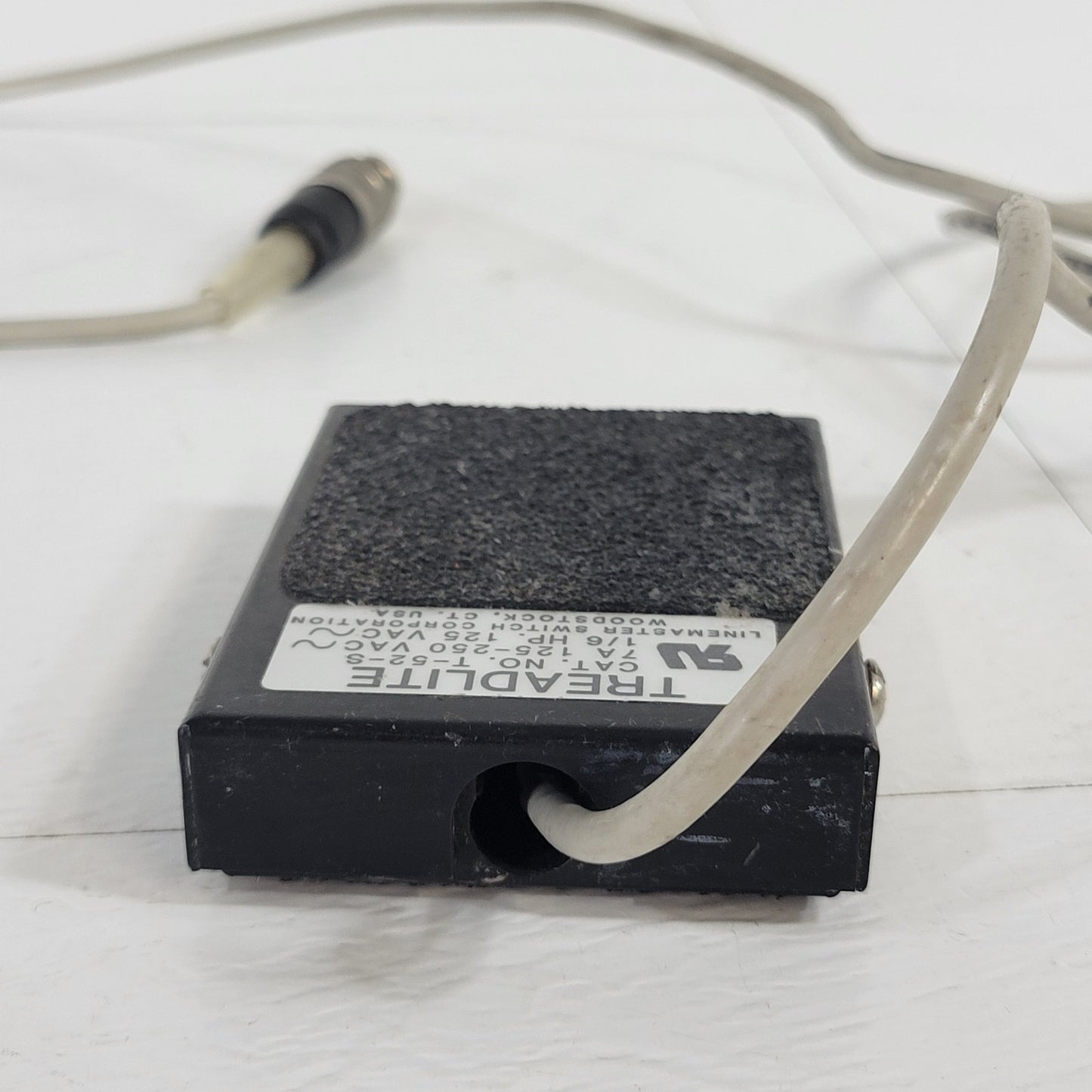 Treadlite T-52-S Foot Switch 7A 1/6 HP 125VAC Linemaster Switch Corporation