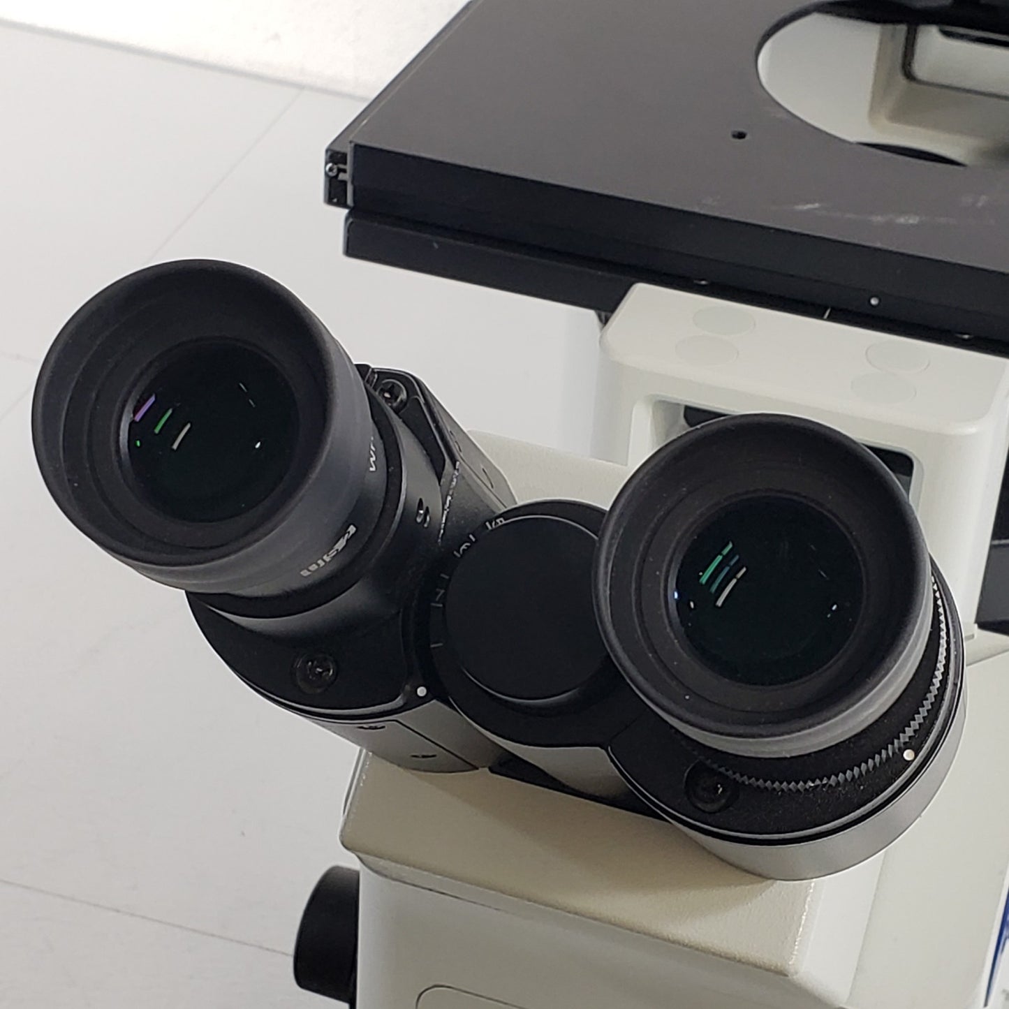 TESTED Olympus GX51 Inverted Metallurgical Microscope 5 Objectives, Camera, PC