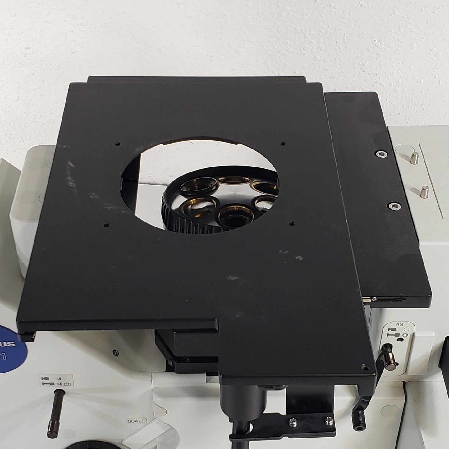 TESTED Olympus GX51 Inverted Metallurgical Microscope 5 Objectives, Camera, PC