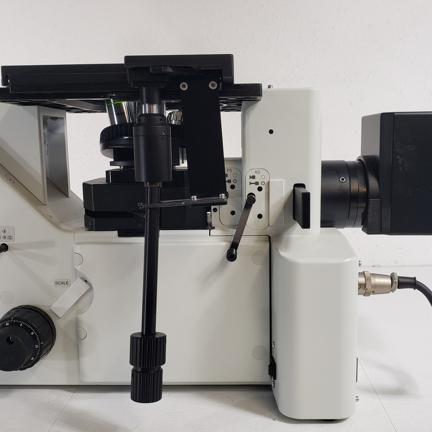 TESTED Olympus GX51 Inverted Metallurgical Microscope 5 Objectives, Camera, PC