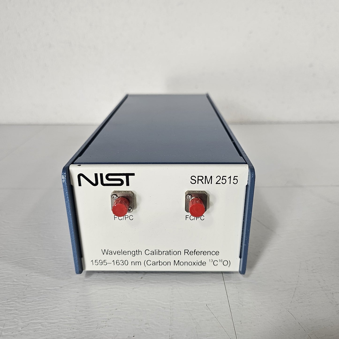 NIST SRM-2515 Wavelength Calibration Reference 1595-1630nm Carbon Monoxide Lines