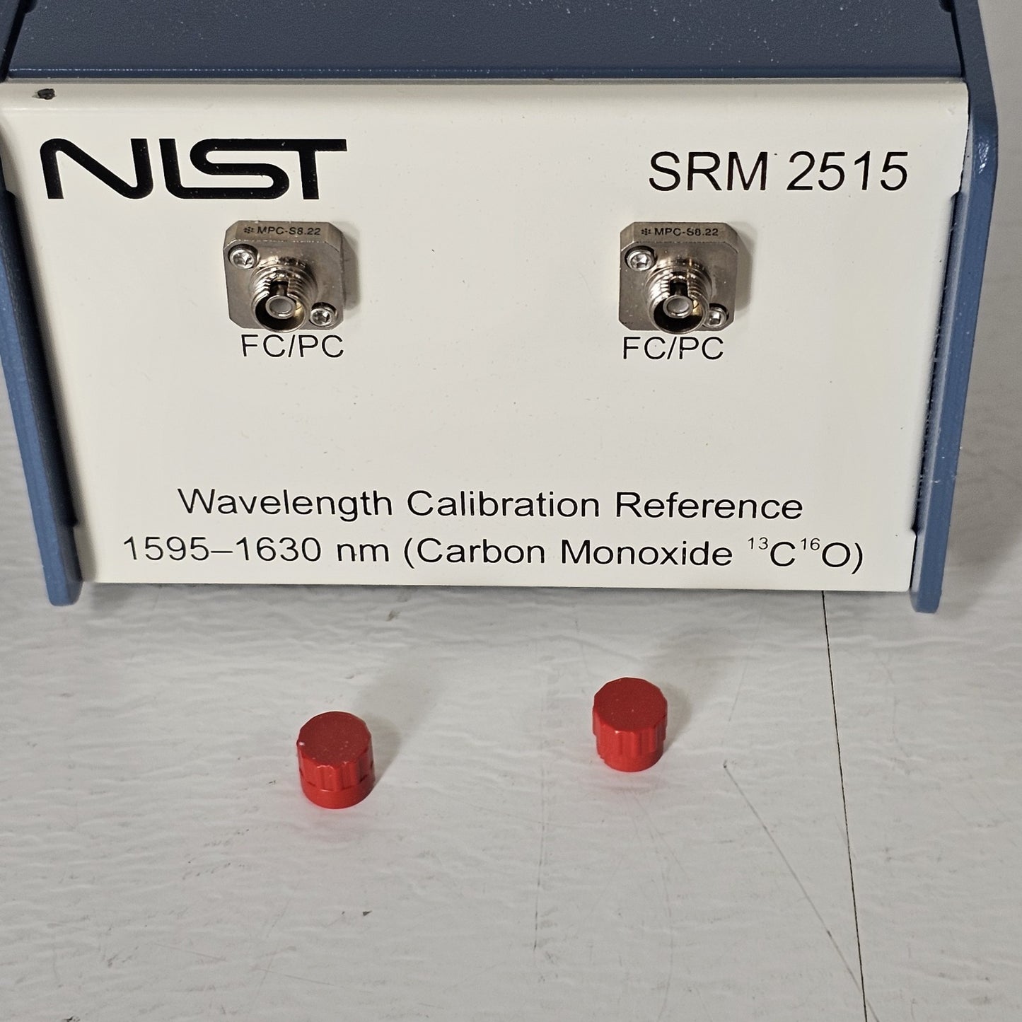 NIST SRM-2515 Wavelength Calibration Reference 1595-1630nm Carbon Monoxide Lines