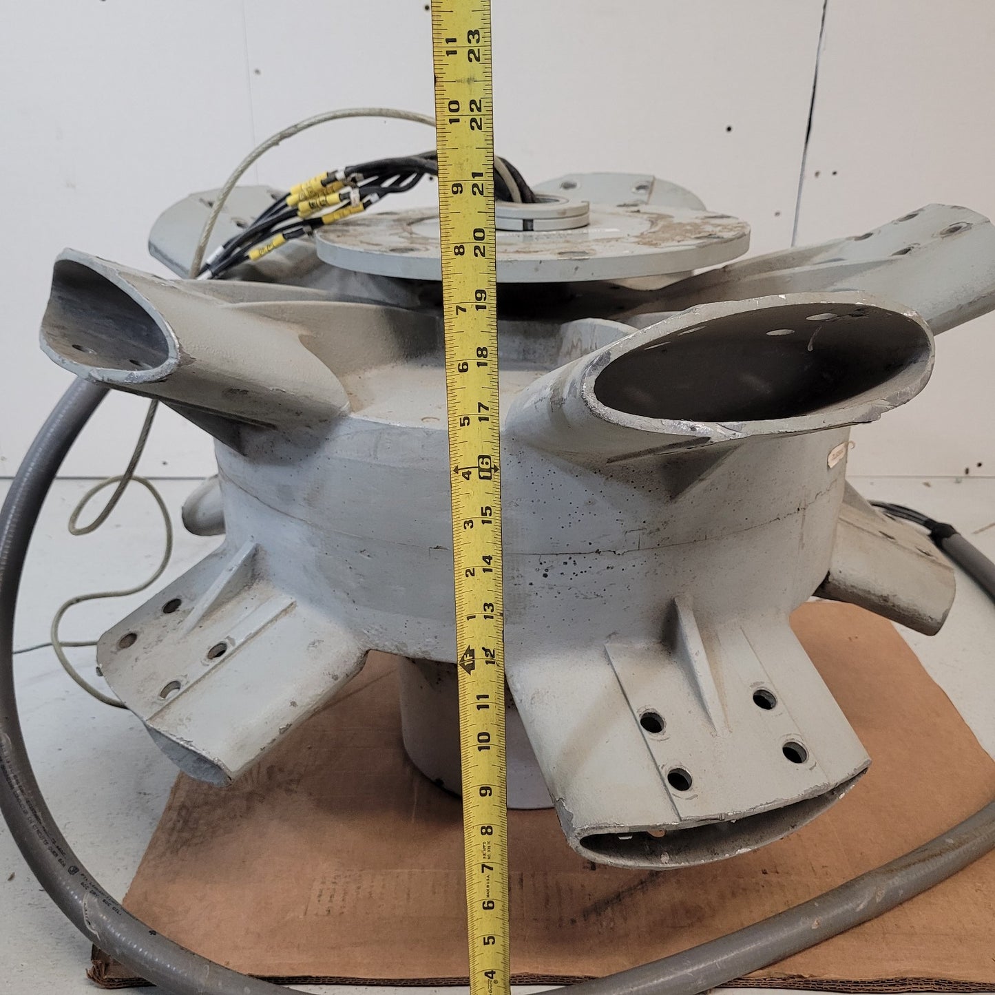 Vawt Muce Vertical Axis Wind Turbine 6kW Generator Motor 450 Hub 5 Phase Tested