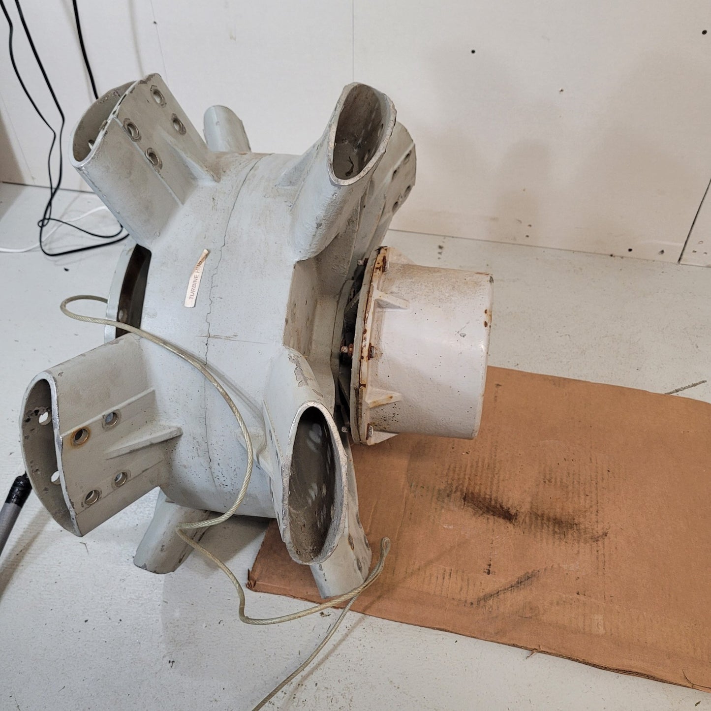 Vawt Muce Vertical Axis Wind Turbine 6kW Generator Motor 450 Hub 5 Phase Tested