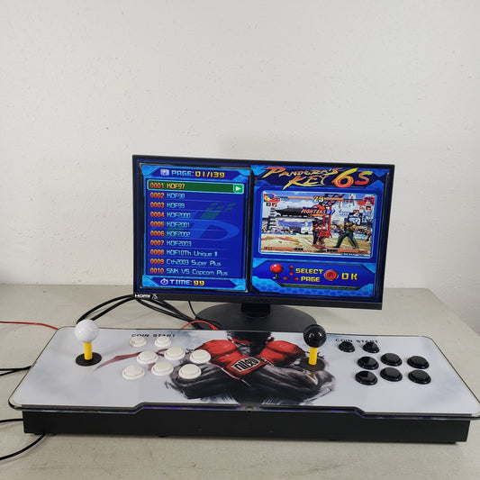 Tested 1388 in 1 Retro Video Games Arcade Console Pandora’s Key 6s Double Stick