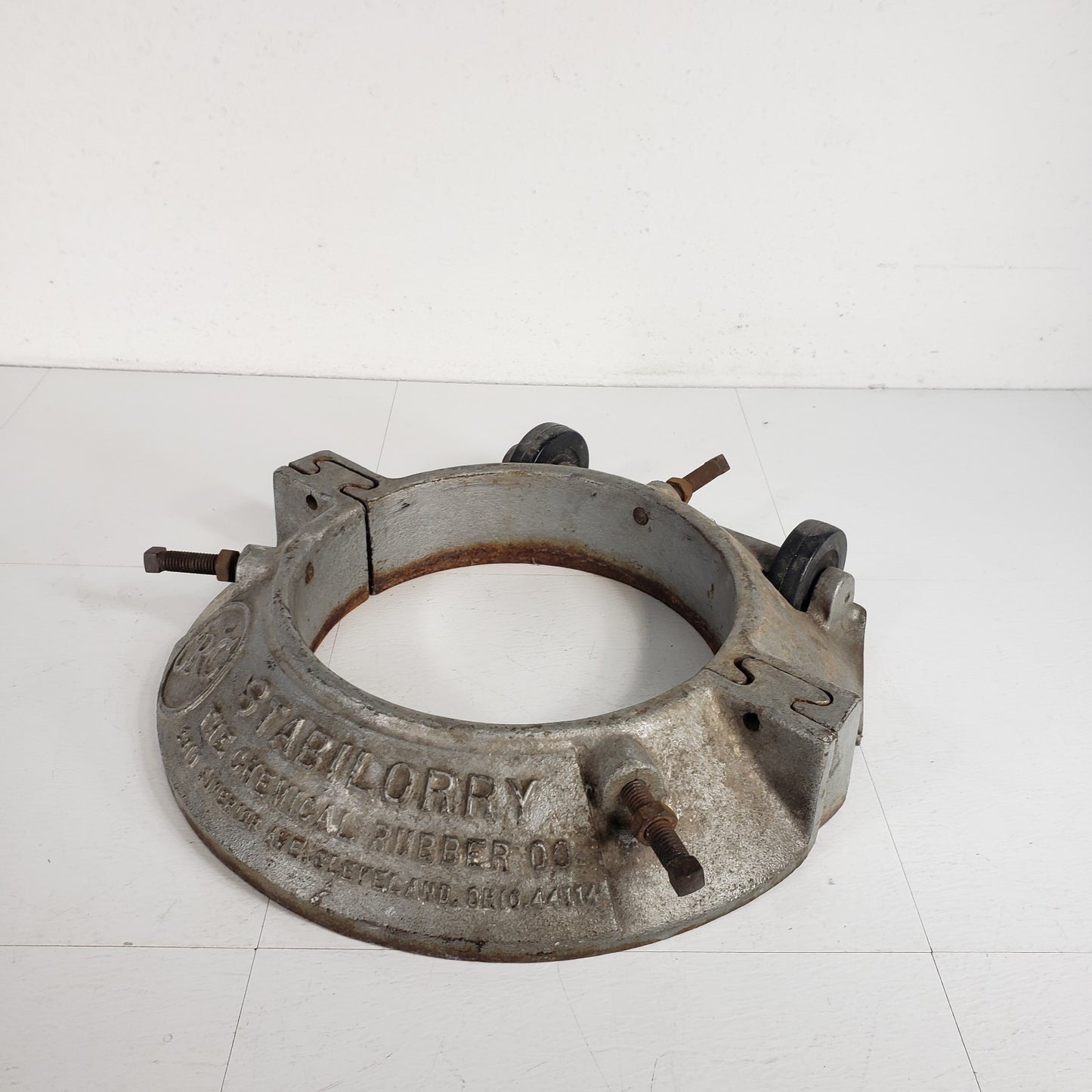 Vintage The Chemical Rubber Company CRC Stabilorry Portable Gas Cylinder Stand