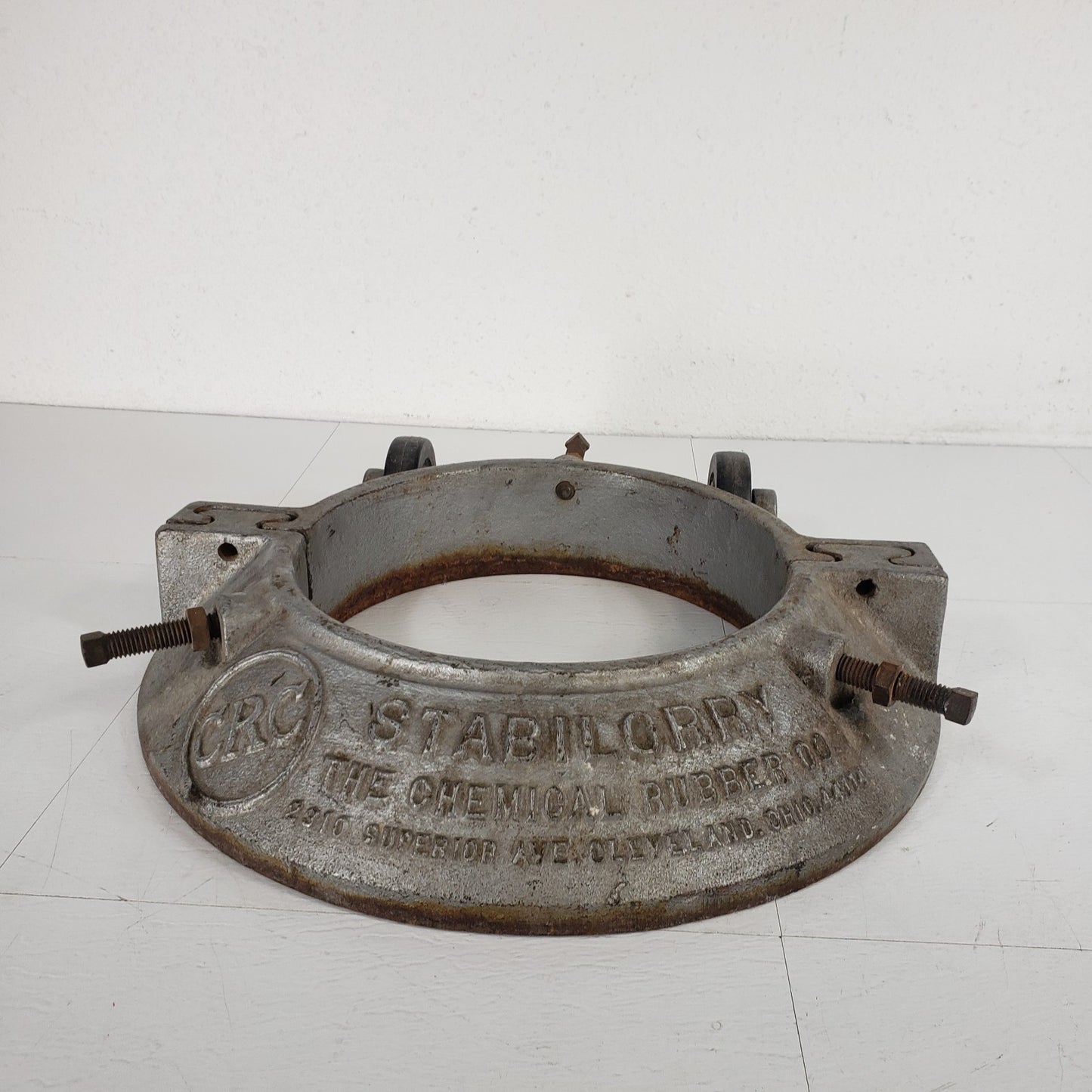 Vintage The Chemical Rubber Company CRC Stabilorry Portable Gas Cylinder Stand
