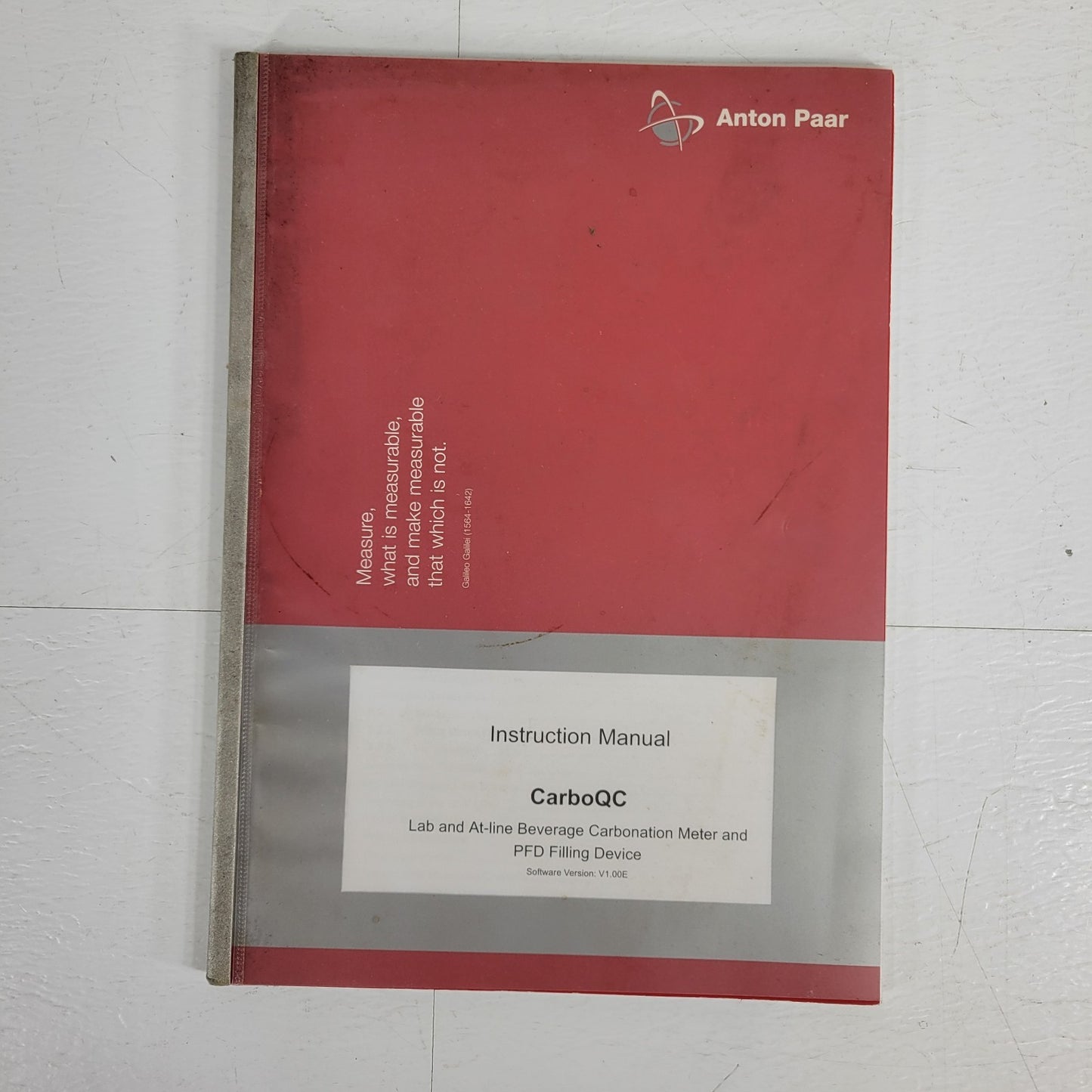 Tested Working Anton Paar CarboQC Dissolved CO2 Meter for Carbonated Beverages