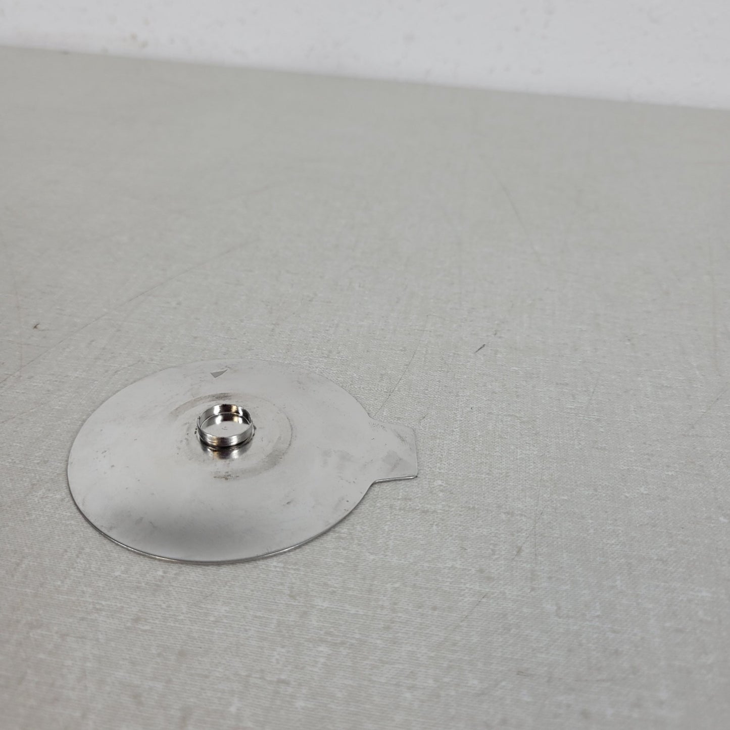 Lot Of Two 80mm Weigh Pans Sidewall Pour Spout Aluminum Replacement Parts