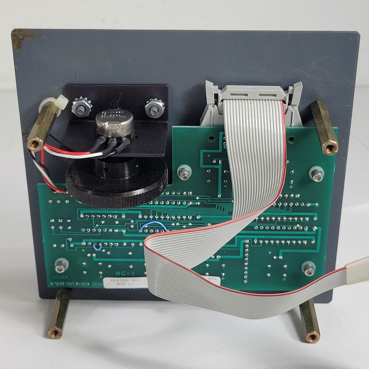 Tested Bio Rad UMA-500 Microscope Control Panel 082-0745 Rev A w/ Ribbon Cable