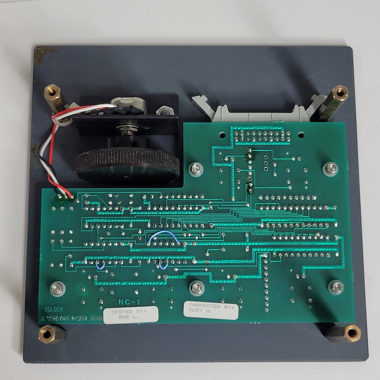 Tested Bio Rad UMA-500 Microscope Control Panel 082-0745 Rev A w/ Ribbon Cable